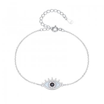 Devil's Eye Bracelet Fashionable Oil-Drip Diamond Zircon Enamel Temperament Bracelet